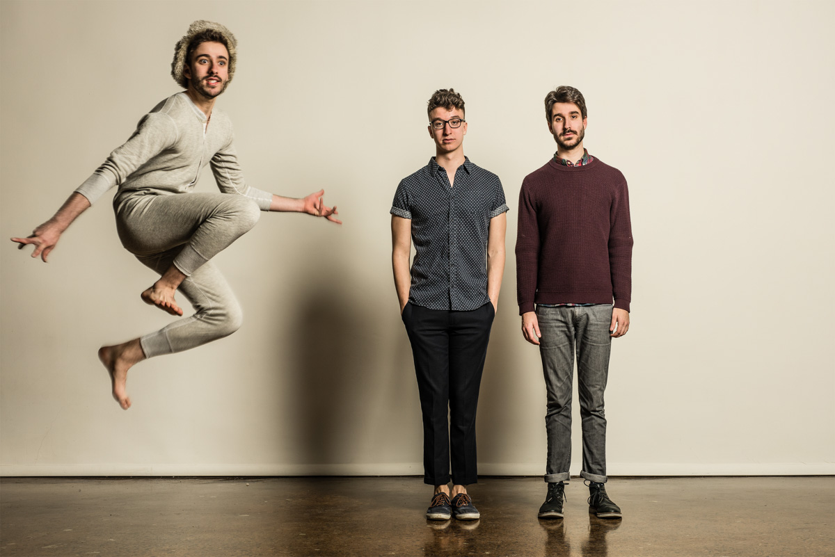 AJR Band posing for picture