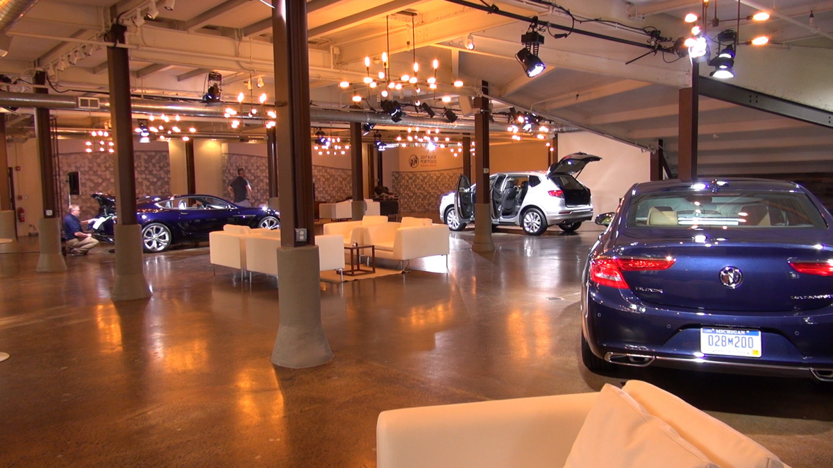 Buick cars at Senate Garage