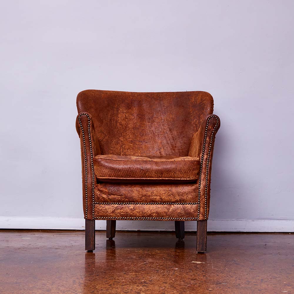 Brown Leather Chair