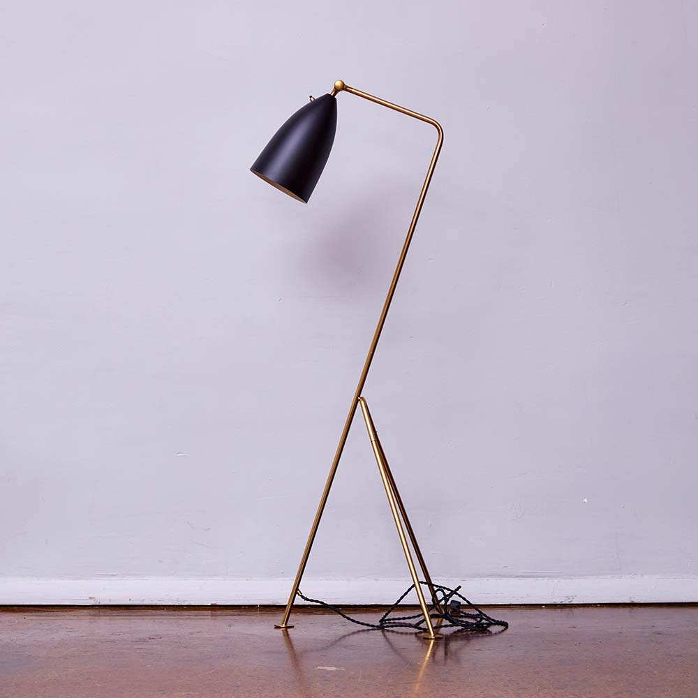 Modern Brass Floor Lamp