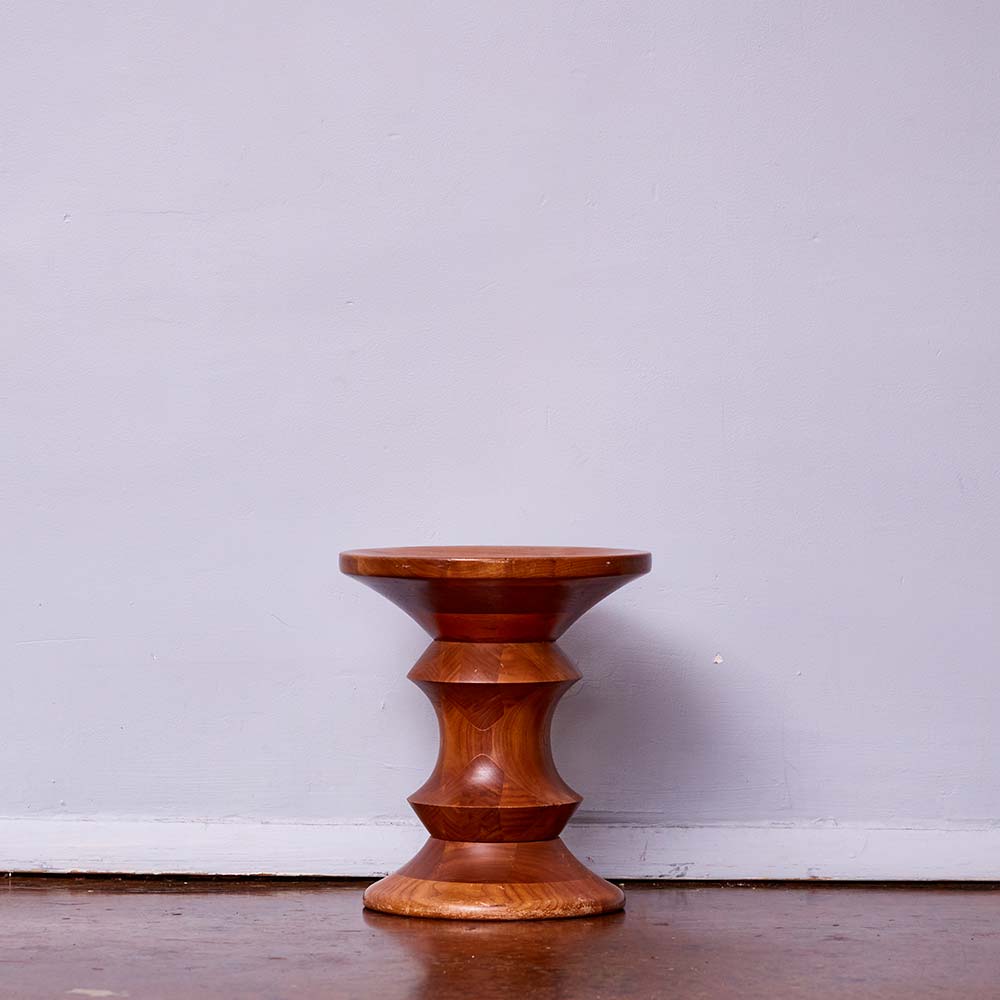 Round Wood Accent Table